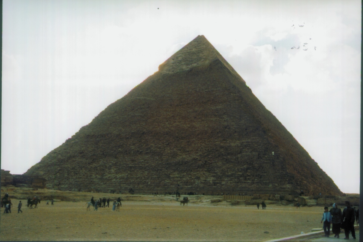Chephren Pyramid of Giza Egypt 1998