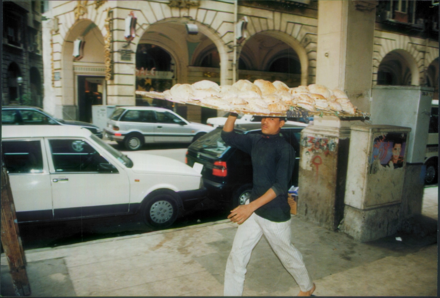 Fresh Bread Cairo Egypt 1998