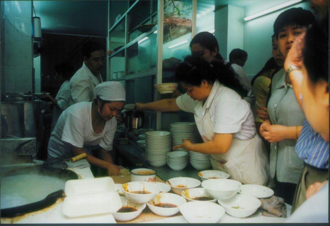 preparing soup china 1999