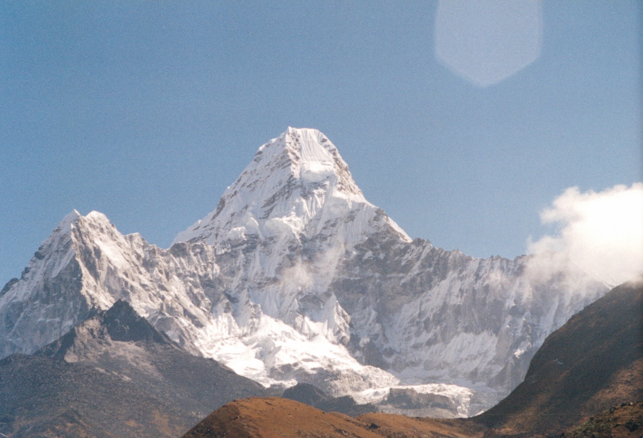 ama dablam trekking in nepal solukhumbu 1998