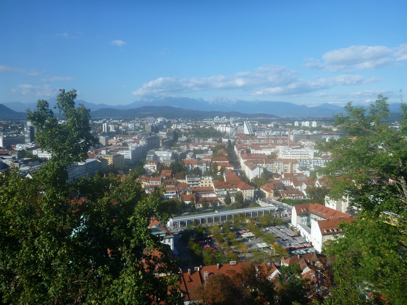 view from castle ljubljana slovenia sep 2014
