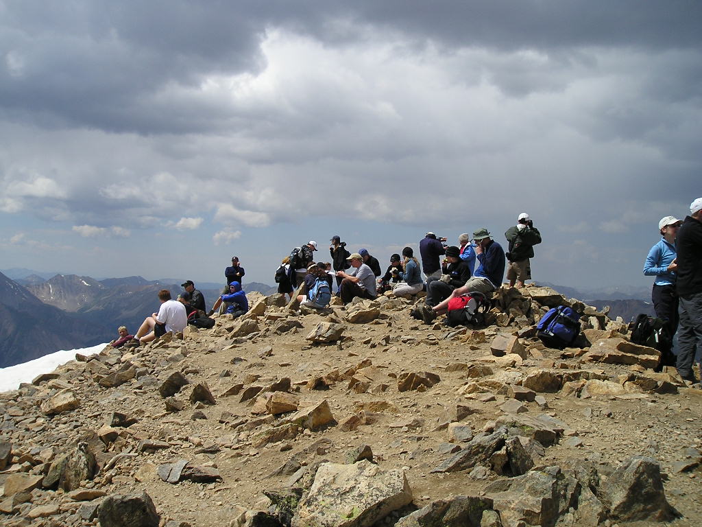 top summit mt elbert colorado 2004