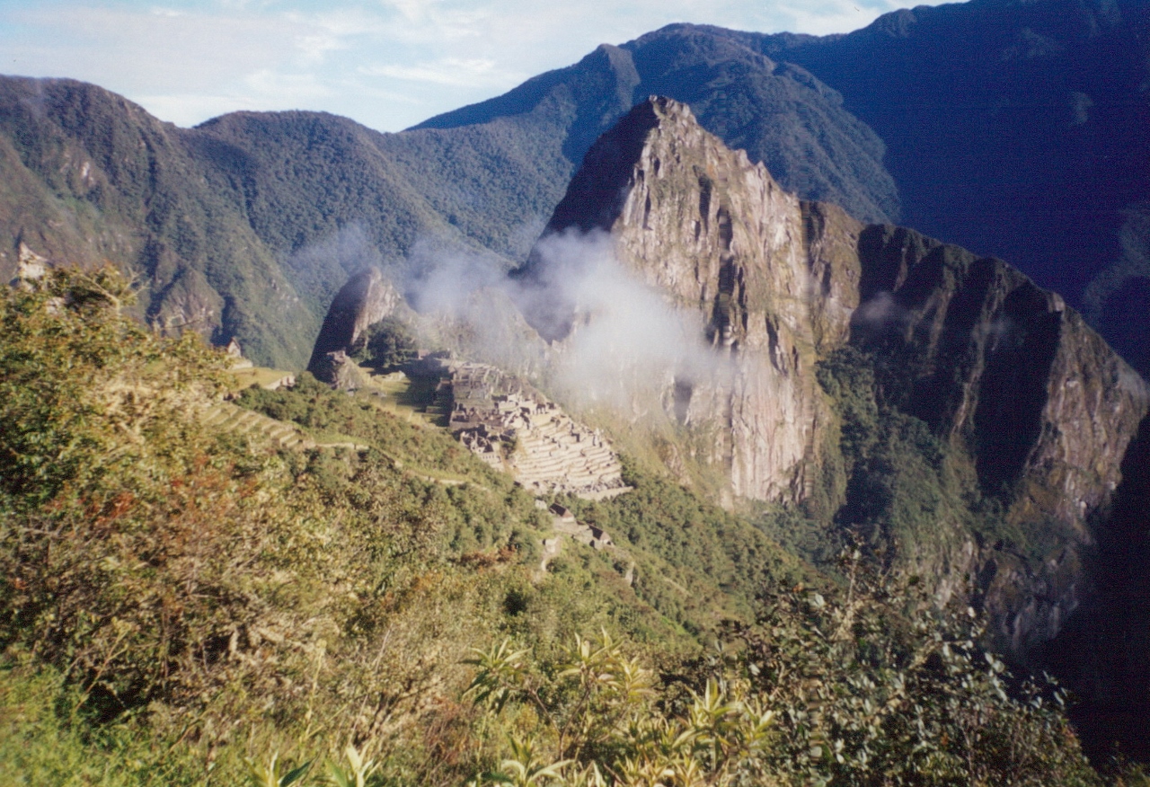 machu picchu inca trail peru apr 2001