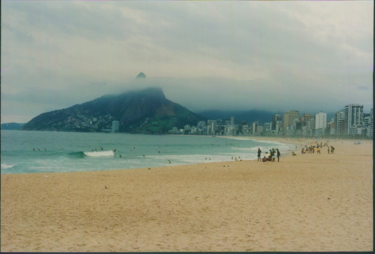 copacabana beach rio de janeiro brazil